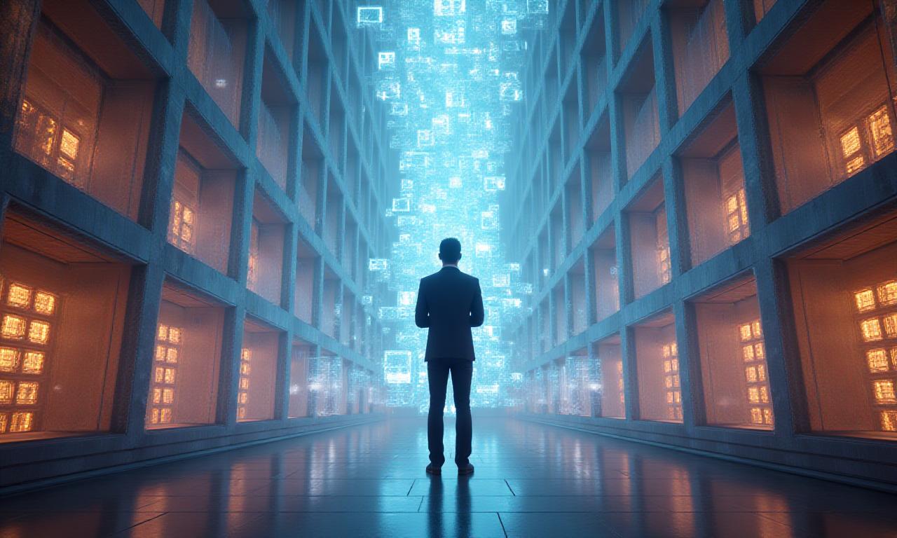 Uiteindelijke compositie van de virtuele set